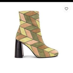 Verus Pw Bootie in Pastel Suede Multi